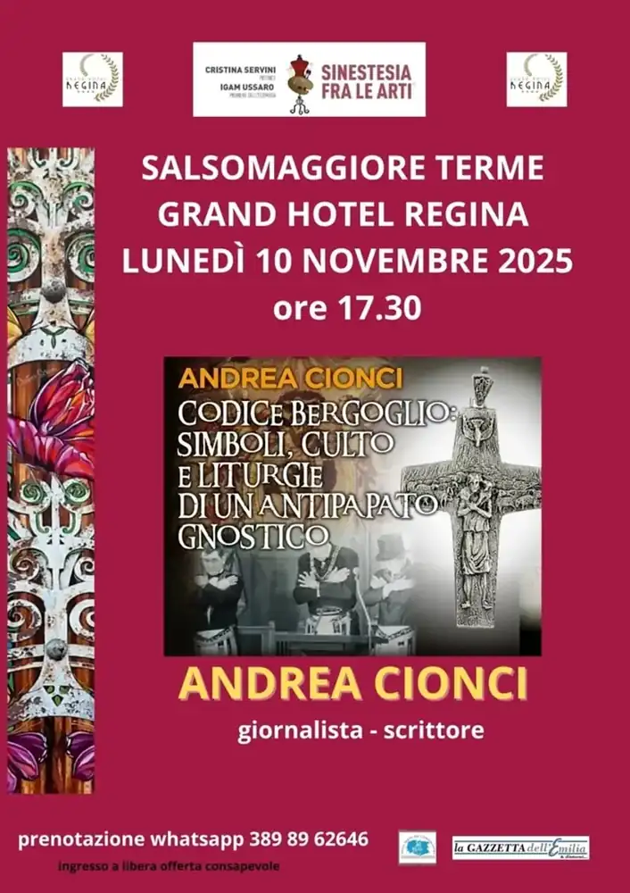 Andrea Cionci, giornalista e scrittore — 10 novembre 2025