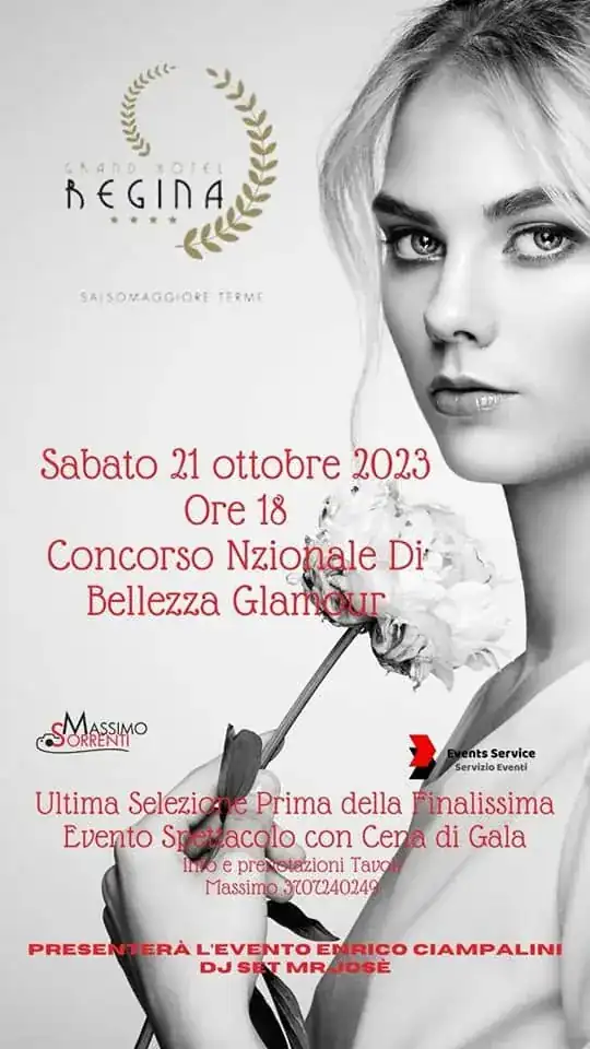 Concorso Nazionale di Bellezza Glamour — 21 ottobre 2023