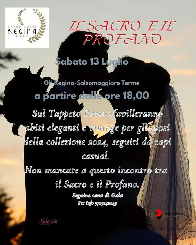 Il Sacro e il Profano — 13 luglio 2024