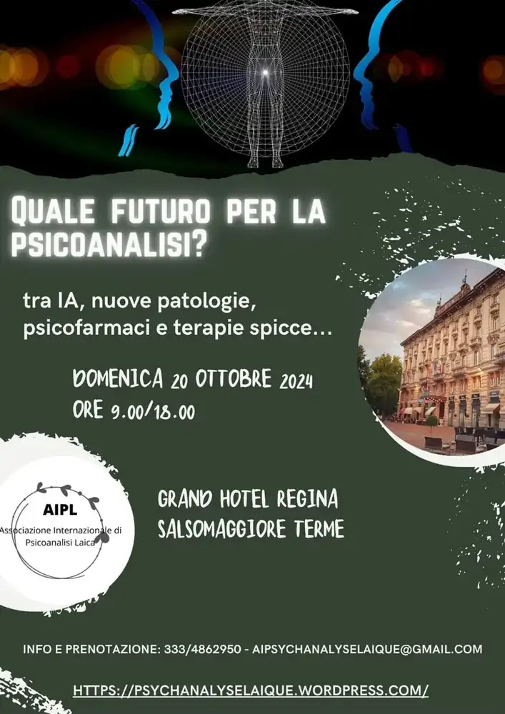 Quale futuro per la psicoanalisi? — 20 ottobre 2024