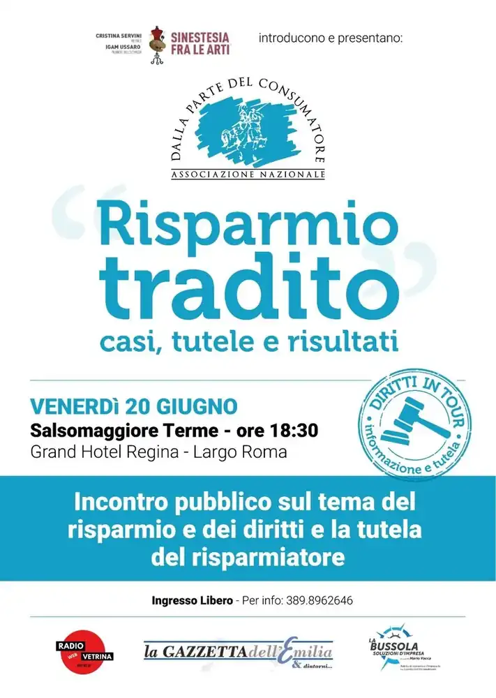 Risparmio tradito — 20 giugno 2025